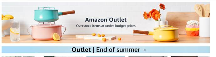 服飾、鞋靴、戶外、園藝等品類在亞馬遜清倉頁有額外流量！