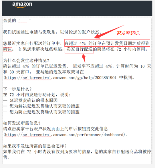 【亞馬遜】自發貨權限停用 —— 封店篇