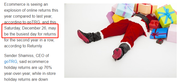 上萬輛配送卡車滯留！亞馬遜大規(guī)模退貨潮來臨！