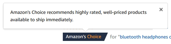 如何才能讓listing帶有Amazon's Choice 標志?