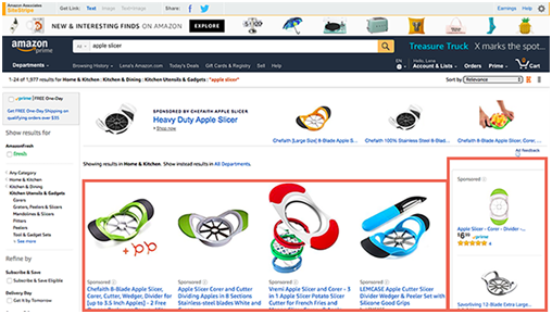 亞馬遜測(cè)試移除搜索結(jié)果邊欄廣告，對(duì)賣家銷量有何影響？