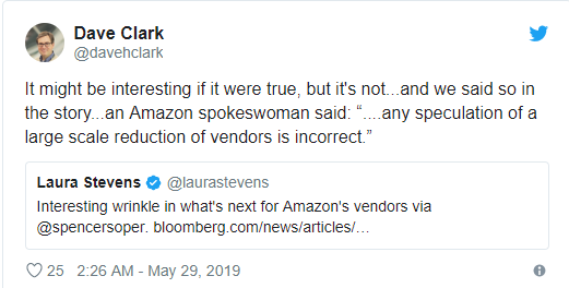 傳數萬亞馬遜VC賣家將被清洗，亞馬遜：“這是在憑空造謠”
