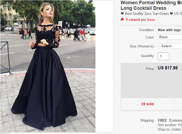 爆款刊登怎么寫？eBay裙裝品類刊登攻略