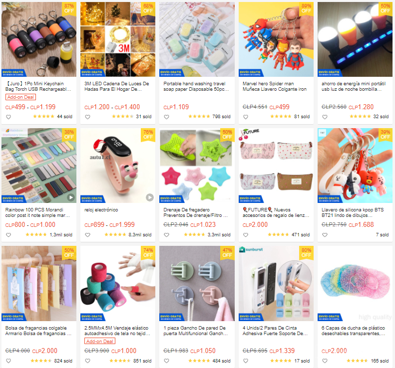 【Shopee市場周報】蝦皮智利站2022年3月第1周市場周報