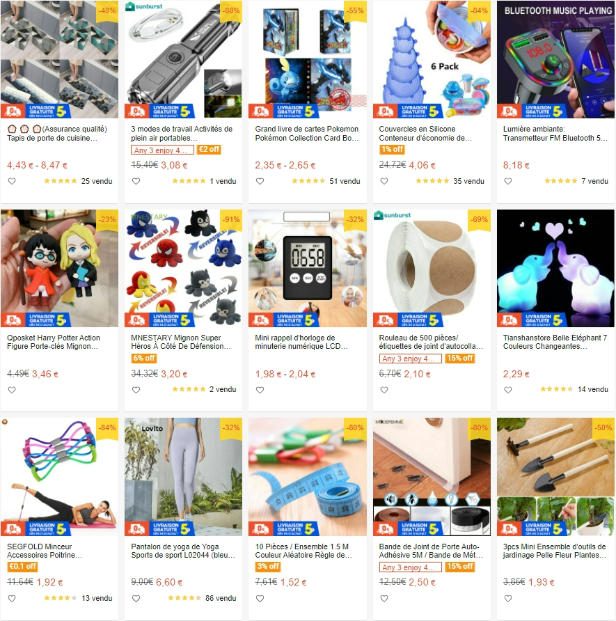 【Shopee市場周報】蝦皮法國站2022年2月第4周市場周報