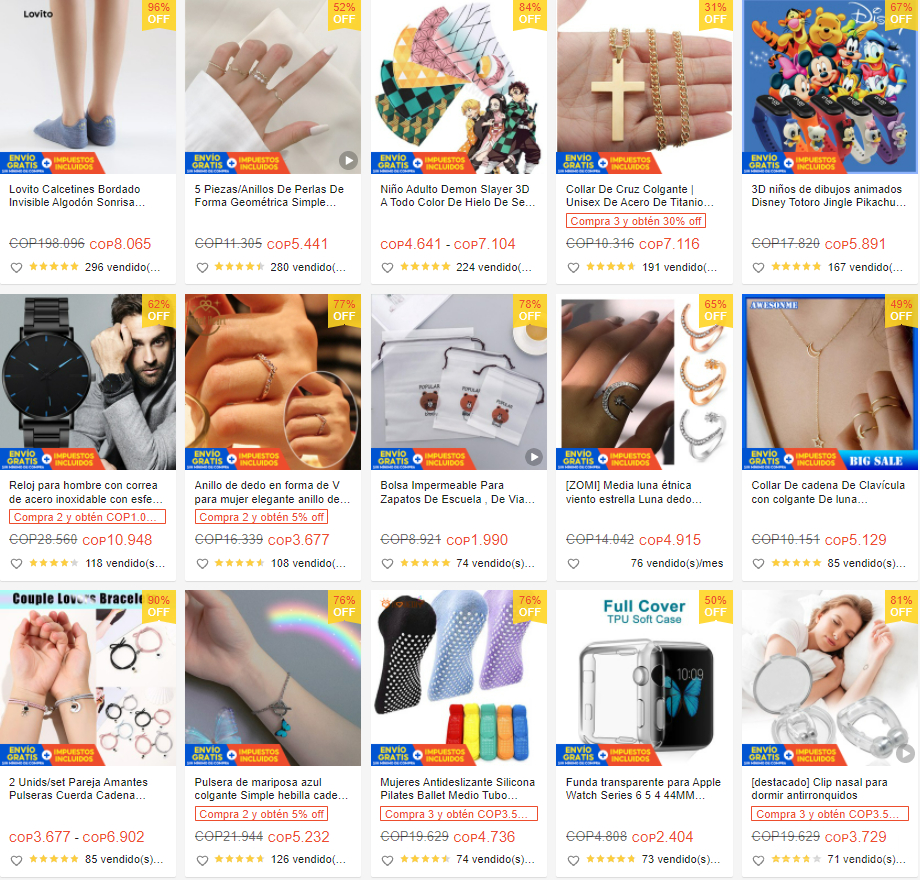 【Shopee市場周報】蝦皮哥倫比亞站2022年2月第4周市場周報