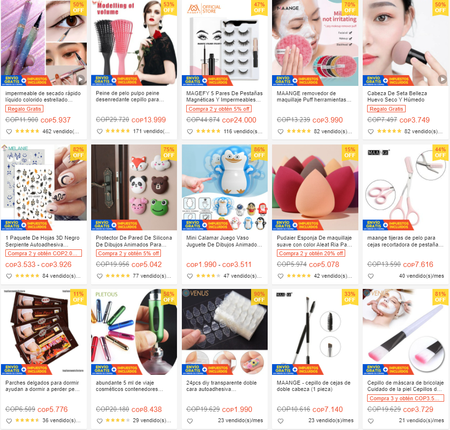 【Shopee市場周報】蝦皮哥倫比亞站2022年2月第4周市場周報