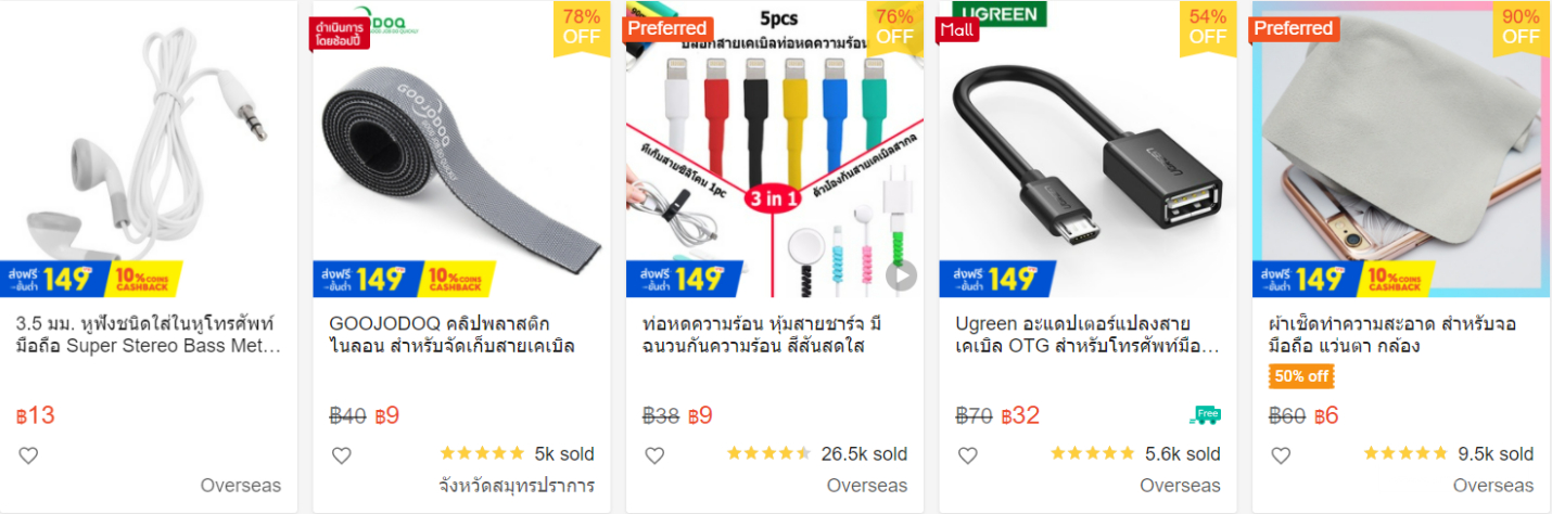 【Shopee市場(chǎng)周報(bào)】蝦皮泰國(guó)站2022年2月第2周市場(chǎng)周報(bào)