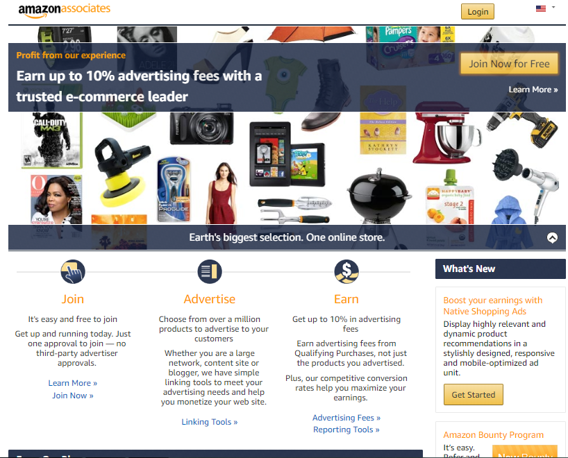 亞馬遜聯盟Amazon Affiliate