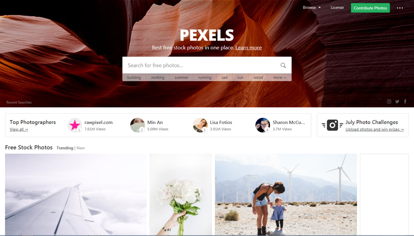 7大免費高清圖片庫，您還在擔(dān)心產(chǎn)品選不到好的配圖嗎？