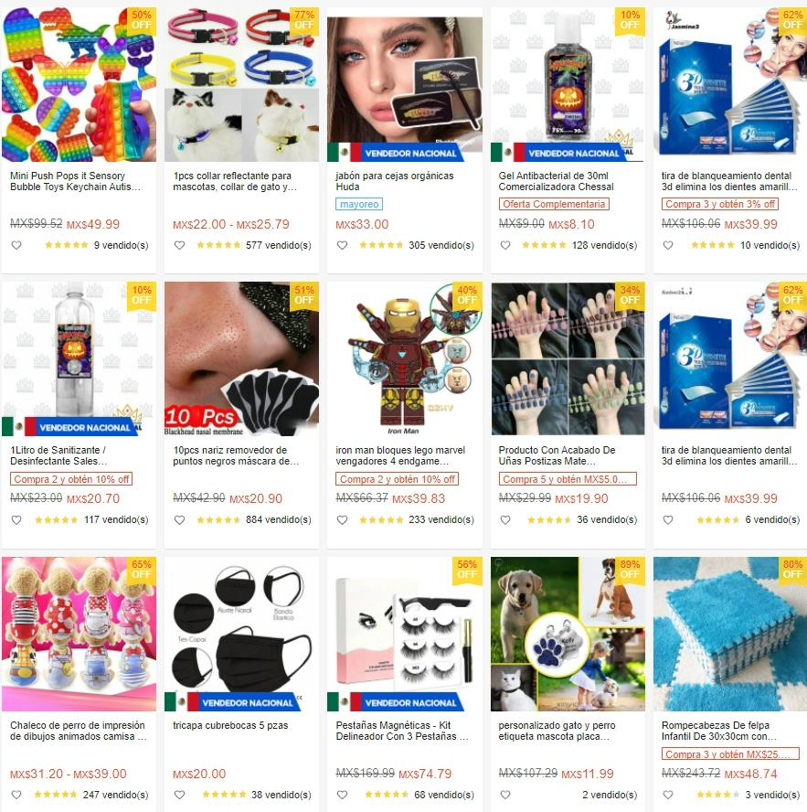 【Shopee市場(chǎng)周報(bào)】蝦皮墨西哥站2021年11月第2周市場(chǎng)周報(bào)