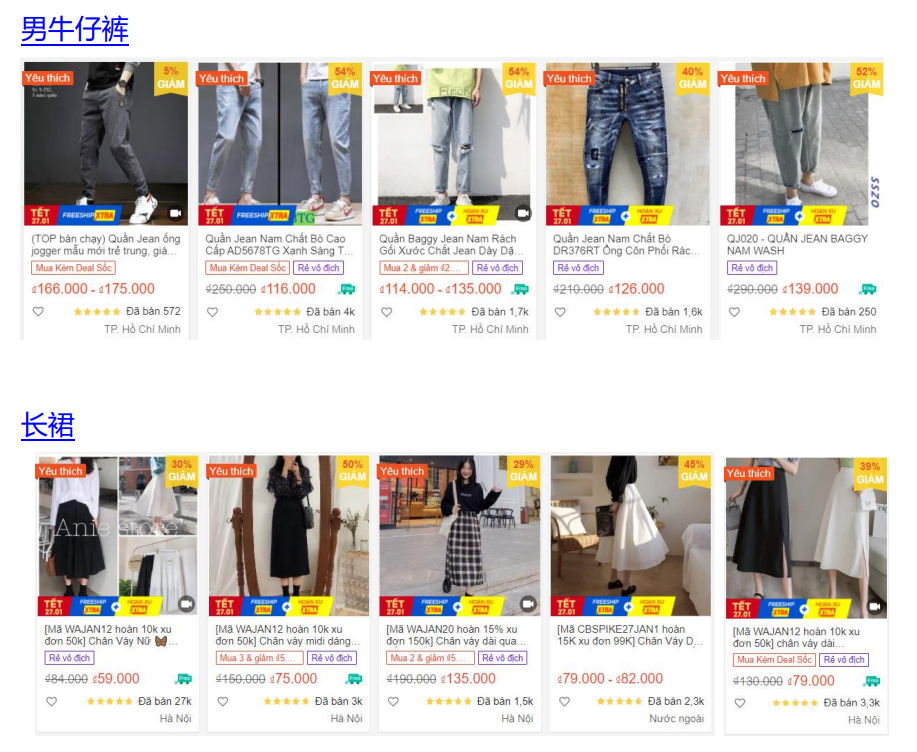 【Shopee市場周報】蝦皮越南站2021年2月第1周市場周報