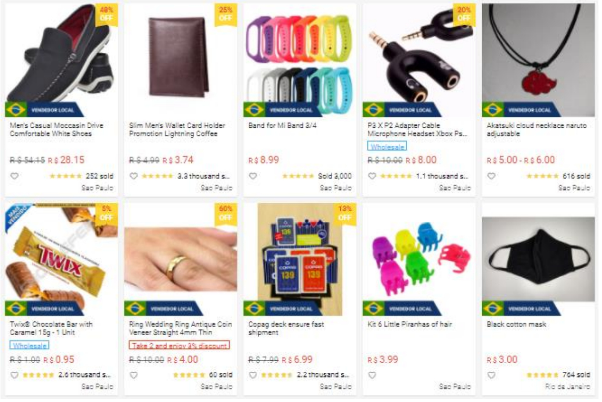 【Shopee市場周報(bào)】蝦皮巴西站2021年1月第4周市場周報(bào)