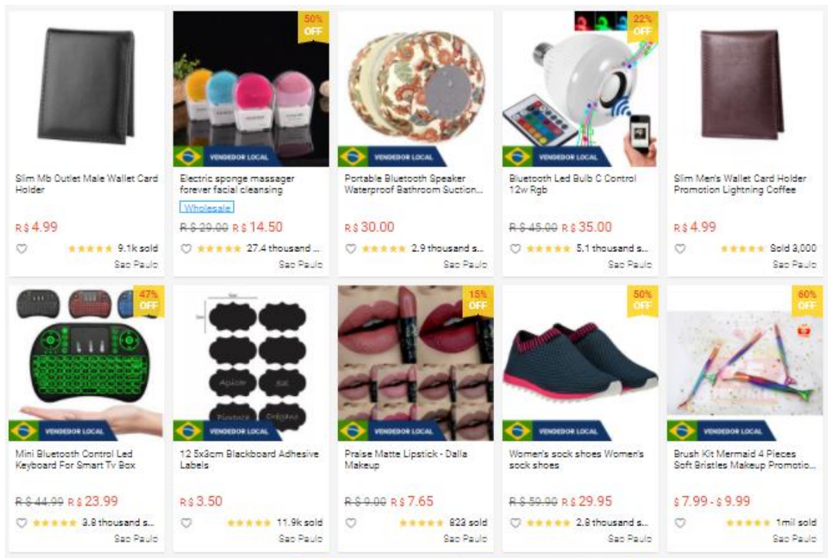 【Shopee市場周報】蝦皮巴西站2021年1月第3周市場周報