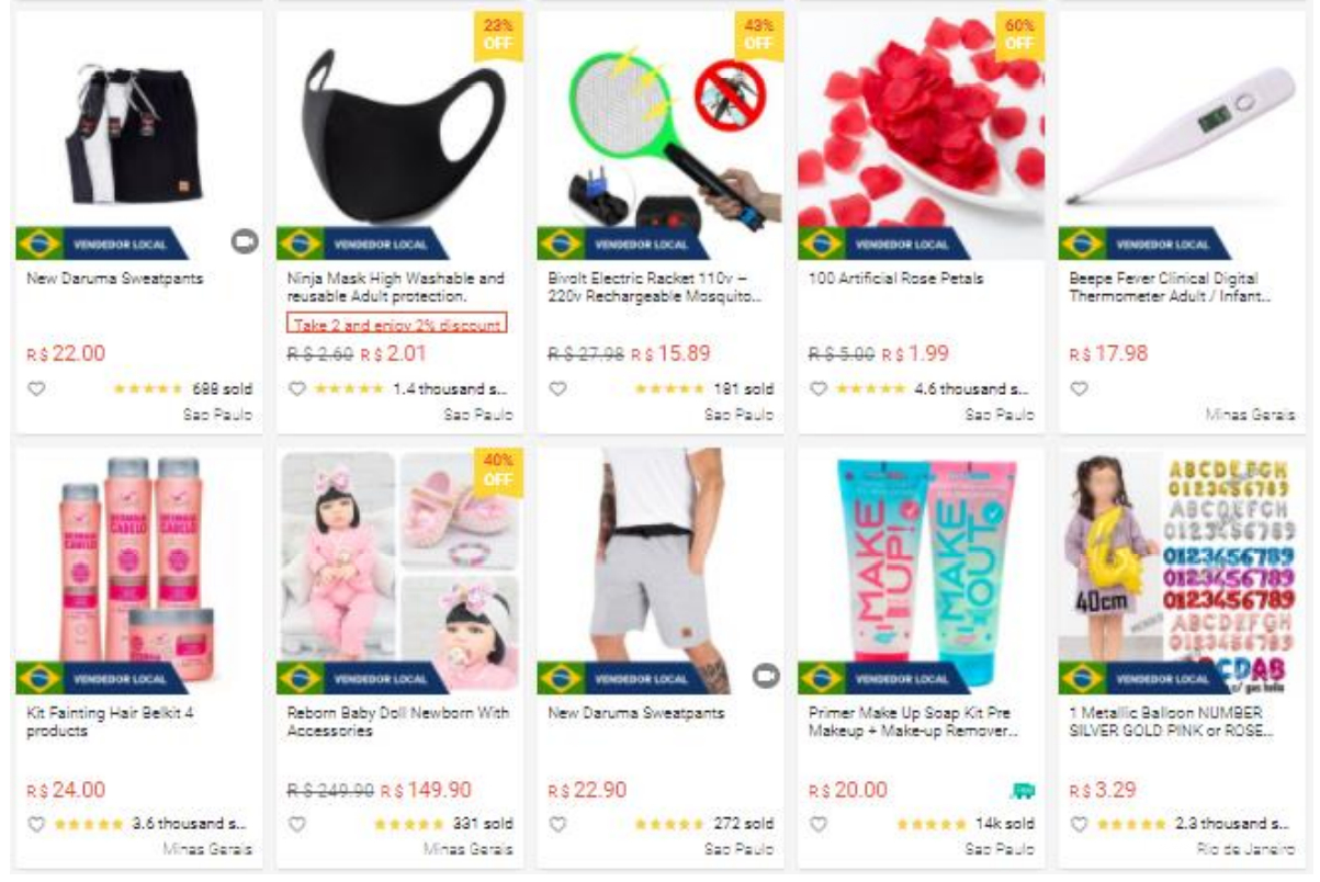 【Shopee市場周報】蝦皮巴西站2021年1月第3周市場周報