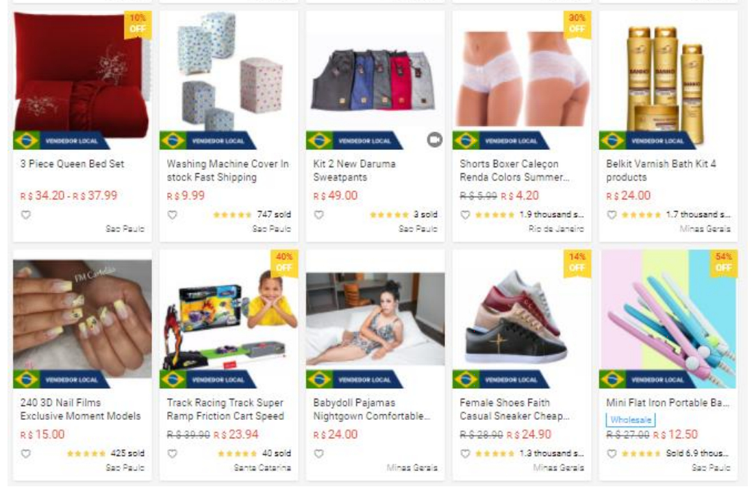 【Shopee市場周報】蝦皮巴西站2020年12月第4周市場周報