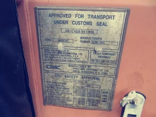 物流小知識!“集裝箱標(biāo)記”匯總 物流小知識!“集裝箱標(biāo)記”匯總