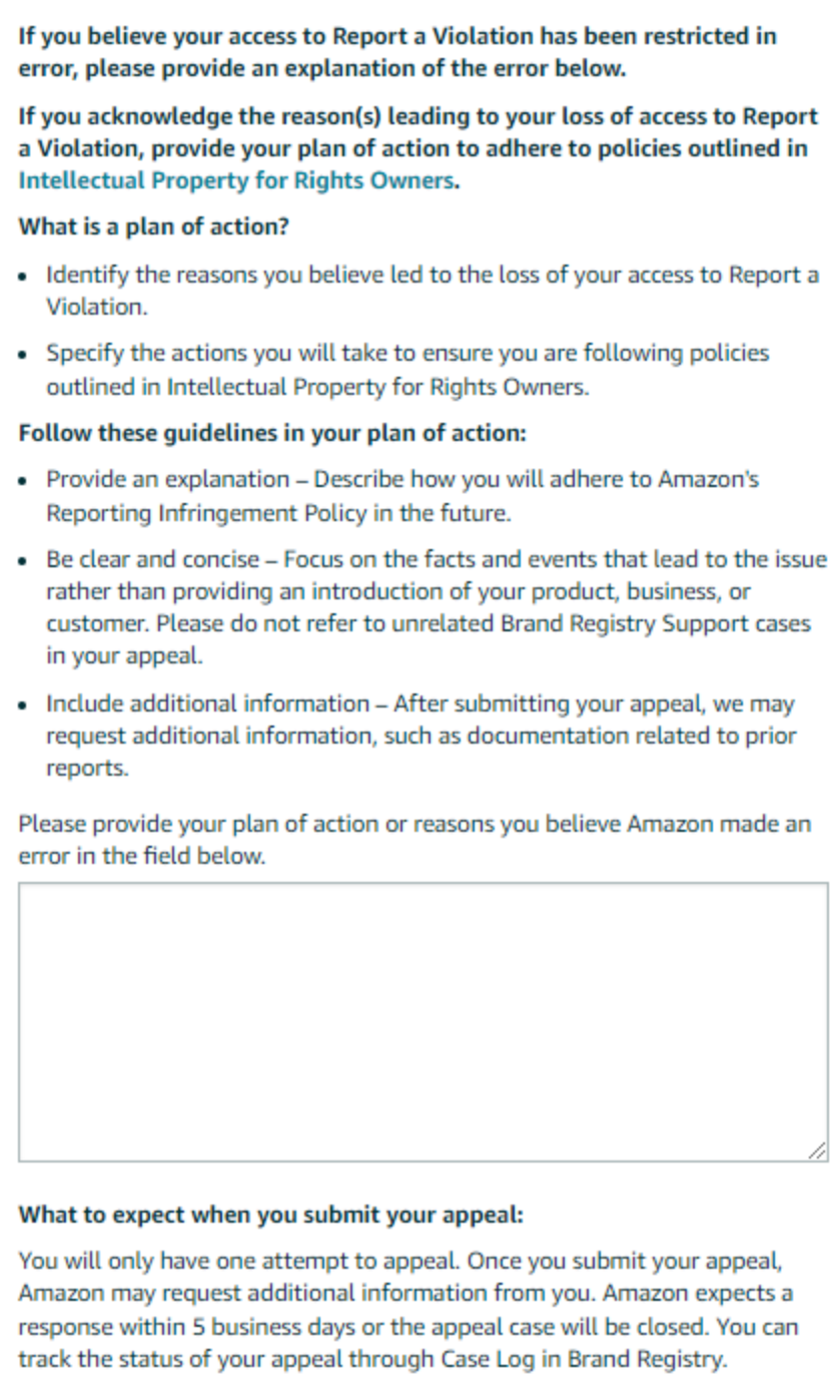 有人來侵權,為什么我卻突然失去了舉報權限?亞馬遜舉報工具到底如何使用!