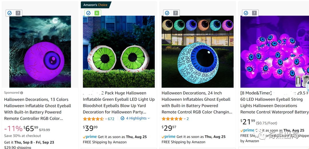 這個時候居然已經有萬圣“新寵”賣斷貨!這款產品嚇到我眼珠都掉出來了!