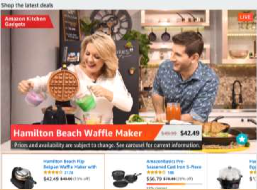 猜我發現了什么？381億跨境“電商+直播”商機，打造亞馬遜沉浸式購物體驗！