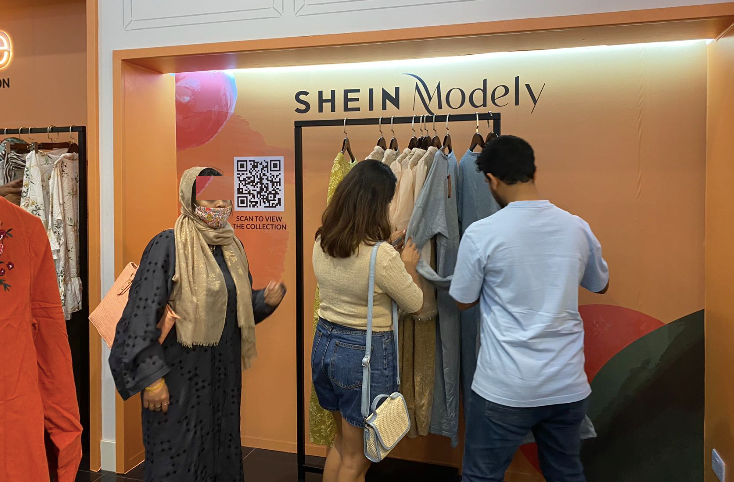 實地探訪SHEIN在中東的第一個快閃店