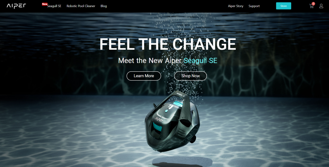 獲超百萬美金融資!出海品牌Aiper機器人排名第三,占據美國市場