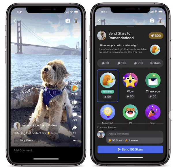 Meta上線多項新規則,推進打賞變現業務