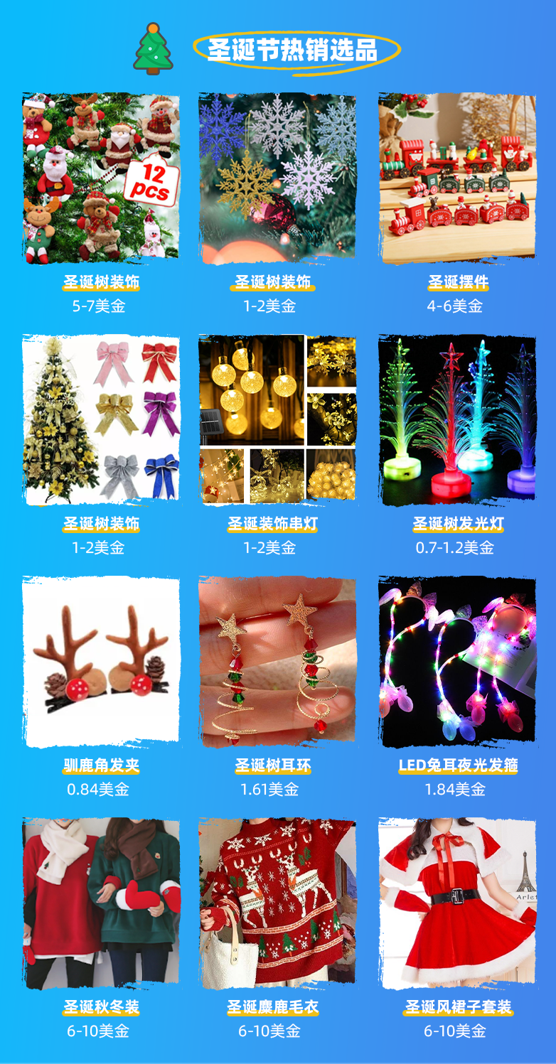 看東南亞年末雙節爆品圖鑒,搶占旺季流量!