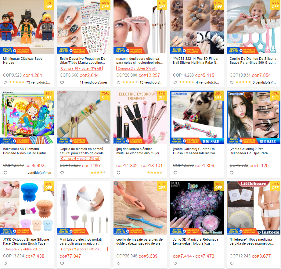 【Shopee市場周報】蝦皮哥倫比亞站2022年3月第5周市場周報