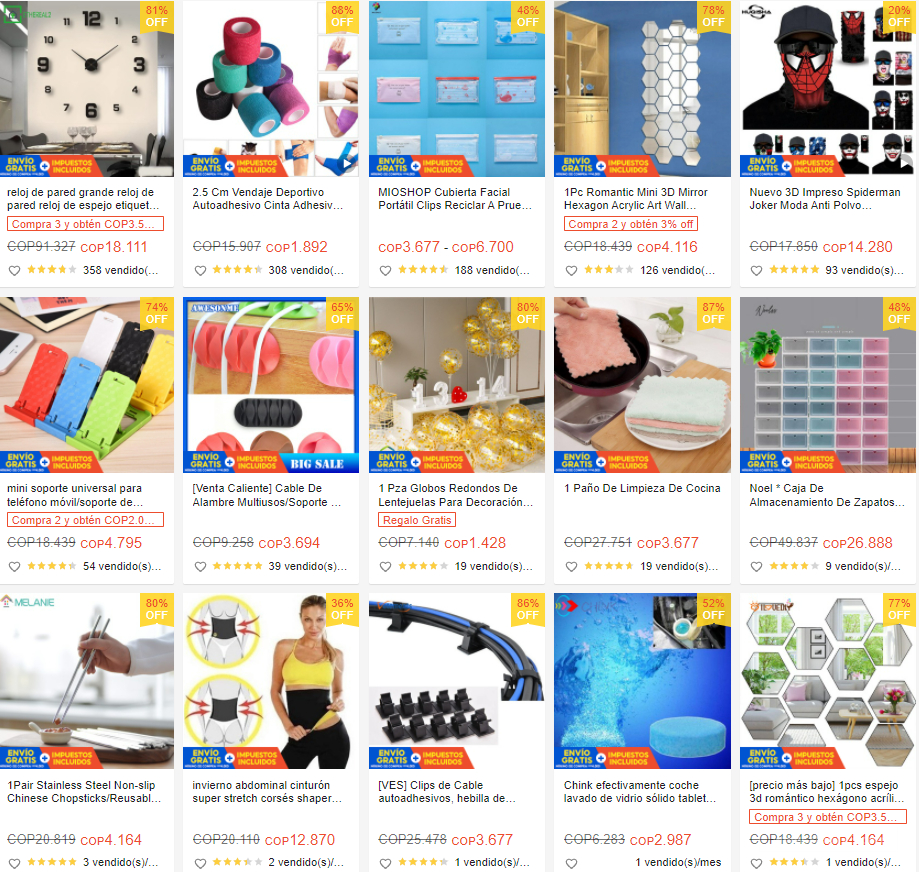 【Shopee市場周報】蝦皮哥倫比亞站2022年3月第4周市場周報