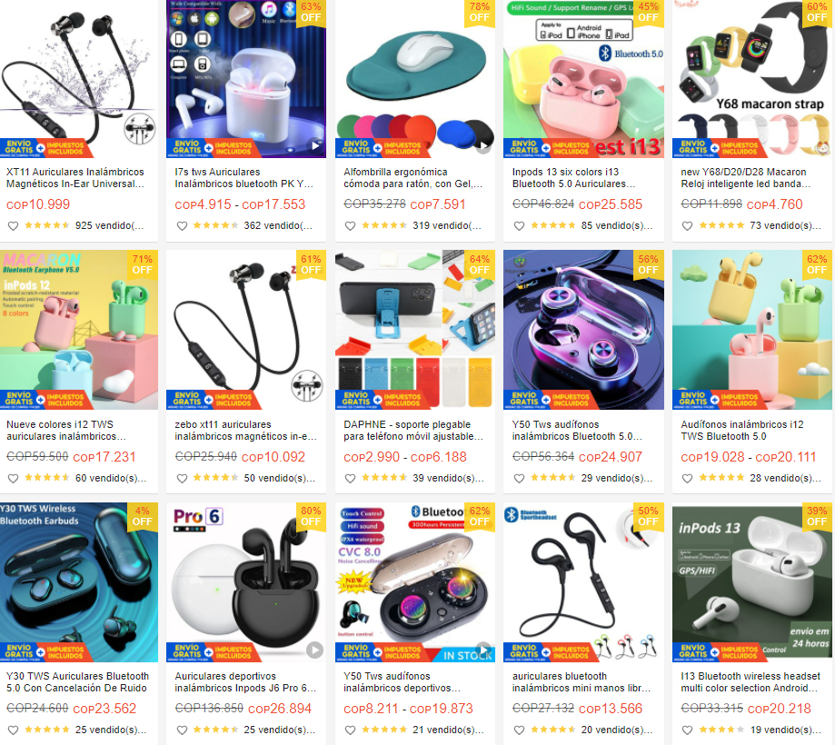 【Shopee市場周報】蝦皮哥倫比亞站2022年3月第4周市場周報