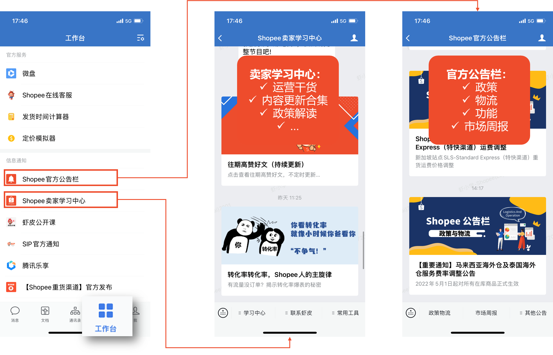 企業微信—賣家使用指導手冊													
												
如果您是新賣家
2）消息模塊
3）通訊錄模塊
如何更換企業微信的手機號？
4. 客戶經理已經邀請過我了，但是我仍未收到邀請怎么辦？
5. 公司本來就在用企業微信，怎么找到shopee？
6. 登錄企業微信，系統提示我要輸入同事手機號怎么辦？