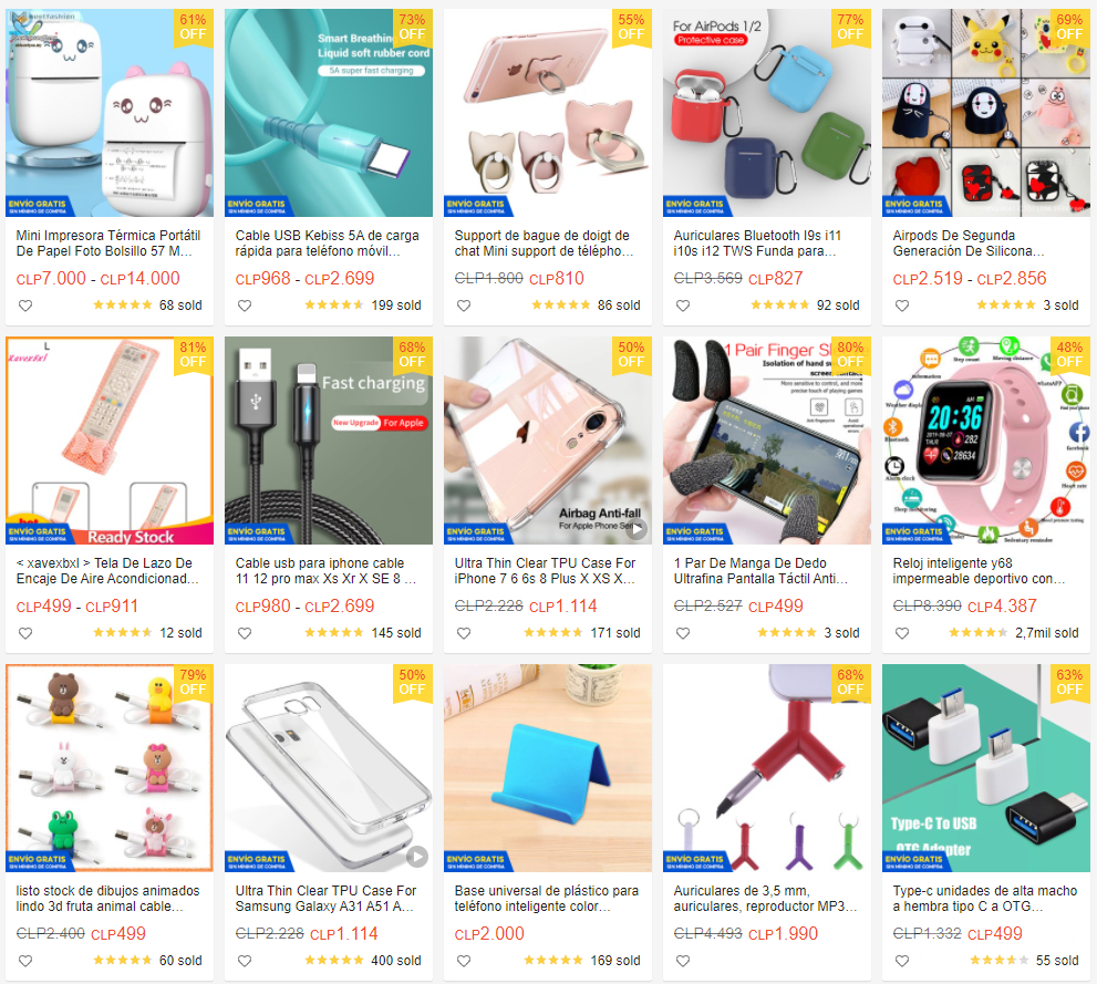 【Shopee市場周報】蝦皮智利站2022年3月第2周市場周報