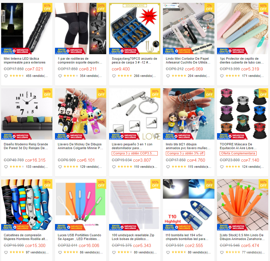 【Shopee市場周報】蝦皮哥倫比亞站2022年2月第3周市場周報