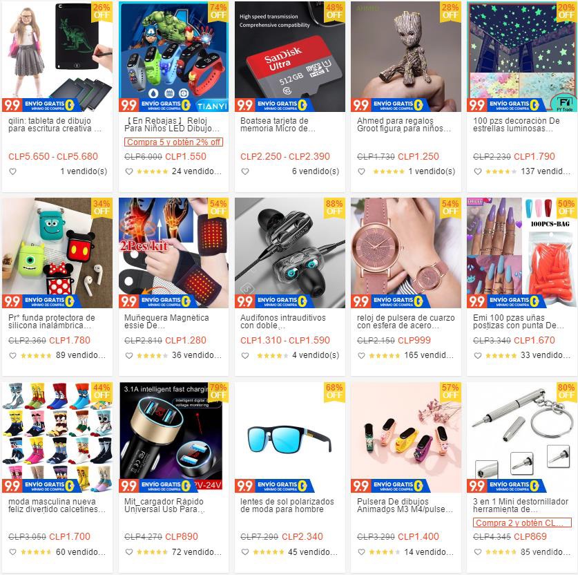 【Shopee市場周報】蝦皮智利站2021年9月第3周市場周報