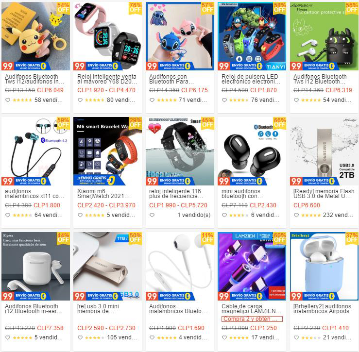 【Shopee市場周報】蝦皮智利站2021年9月第2周市場周報