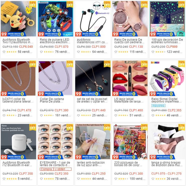 【Shopee市場周報】蝦皮智利站2021年9月第2周市場周報