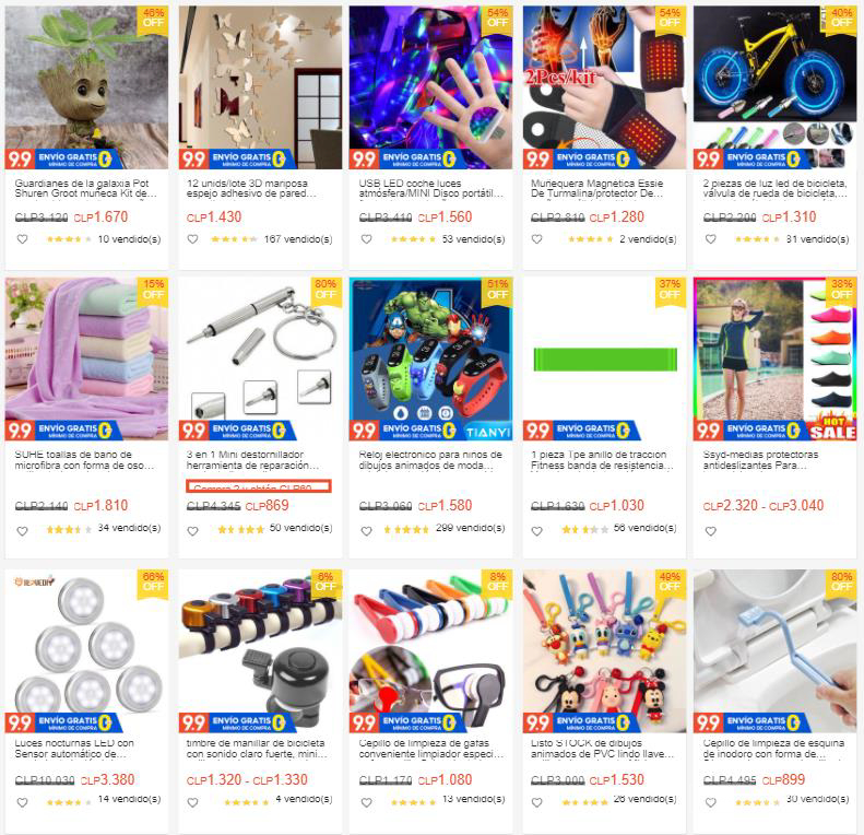 【Shopee市場周報】蝦皮智利站2021年9月第1周市場周報