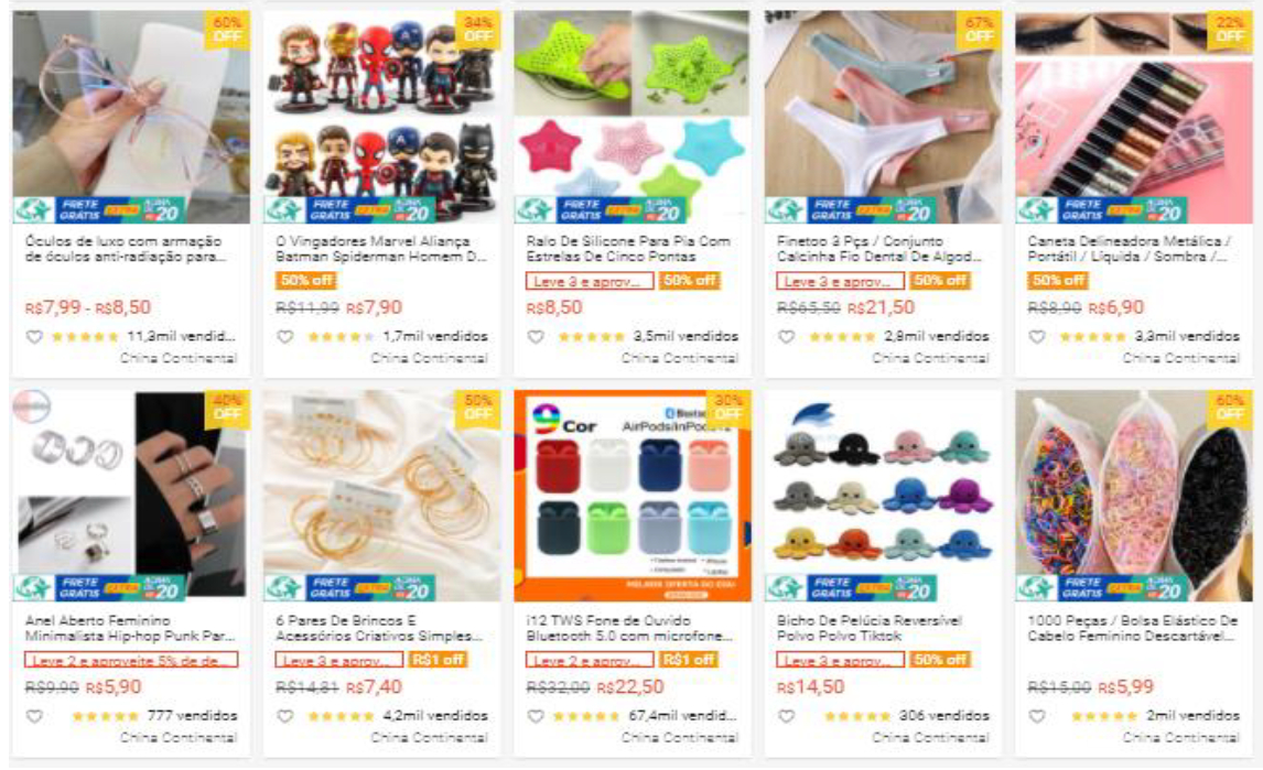 【Shopee市場周報】蝦皮巴西站2021年8月第3周市場周報