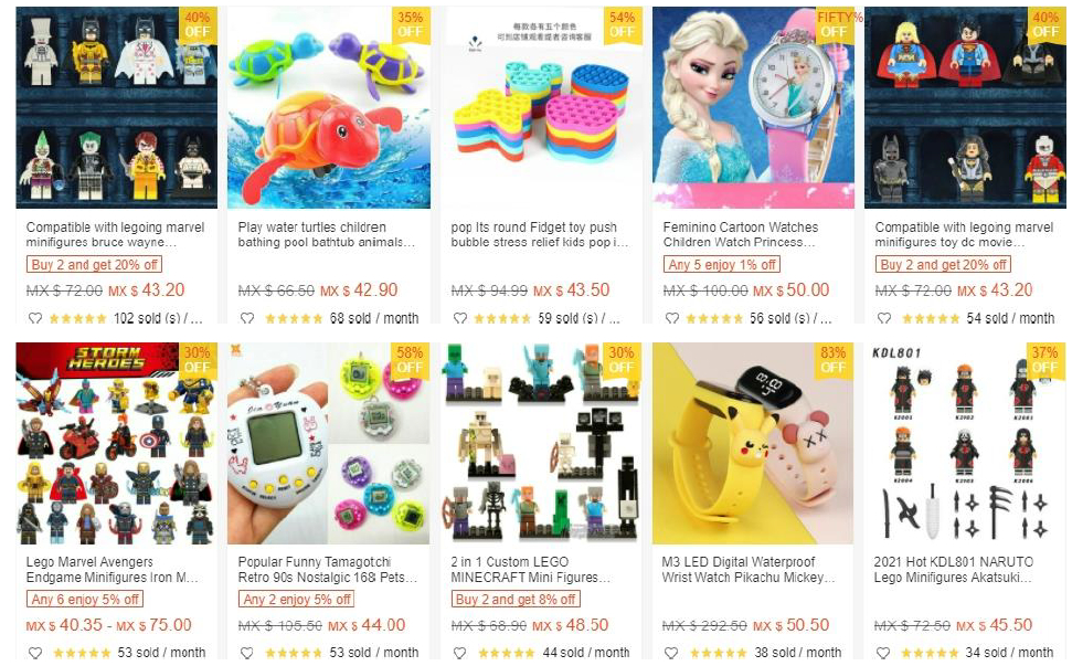 【Shopee市場周報】蝦皮墨西哥站2021年8月第2周市場周報