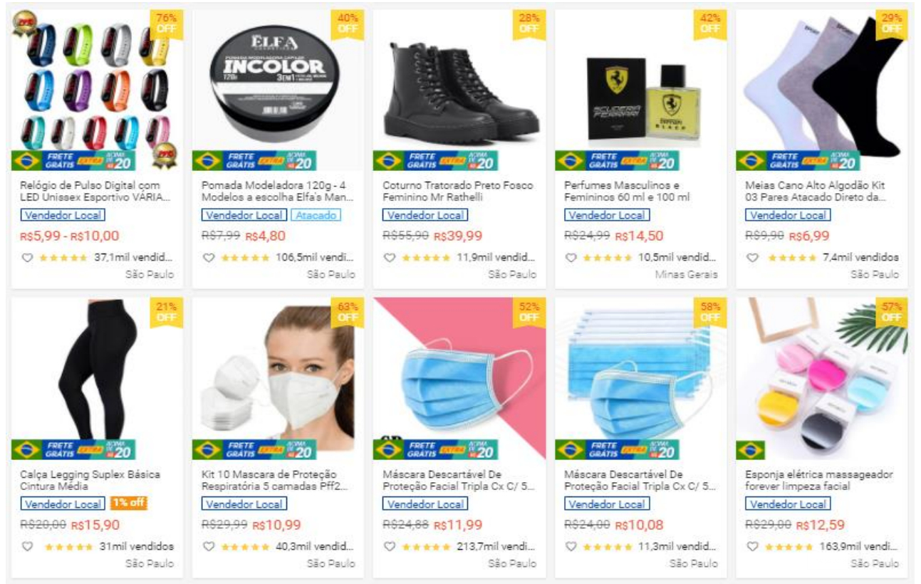 【Shopee市場周報】蝦皮巴西站2021年8月第2周市場周報