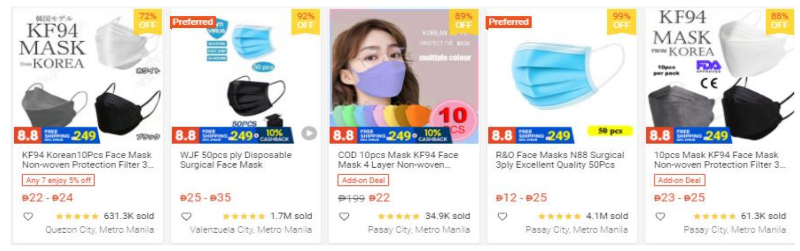 【Shopee市場周報】蝦皮菲律賓站2021年8月第1周市場周報