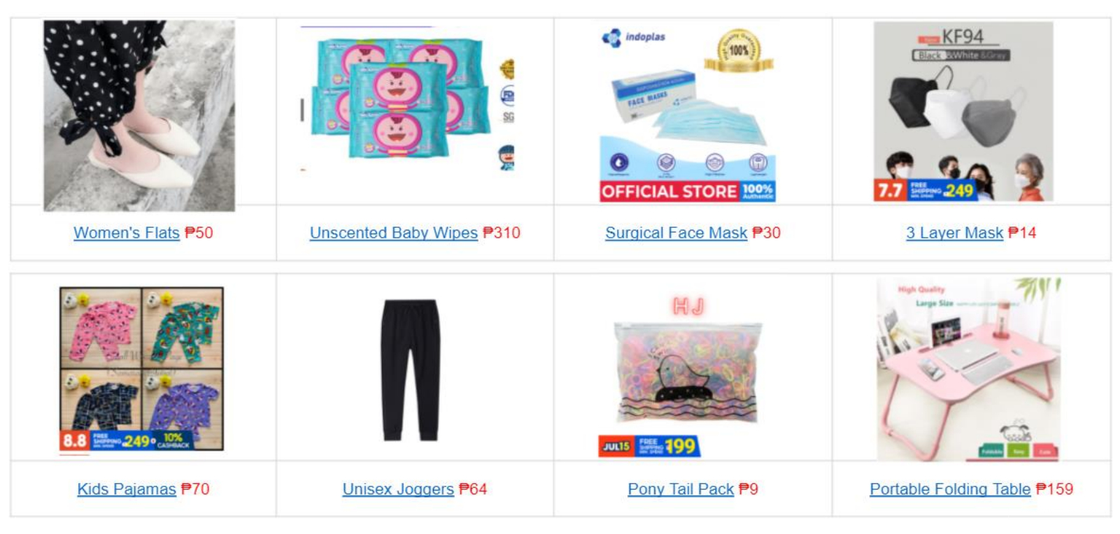 【Shopee市場周報】蝦皮菲律賓站2021年8月第1周市場周報