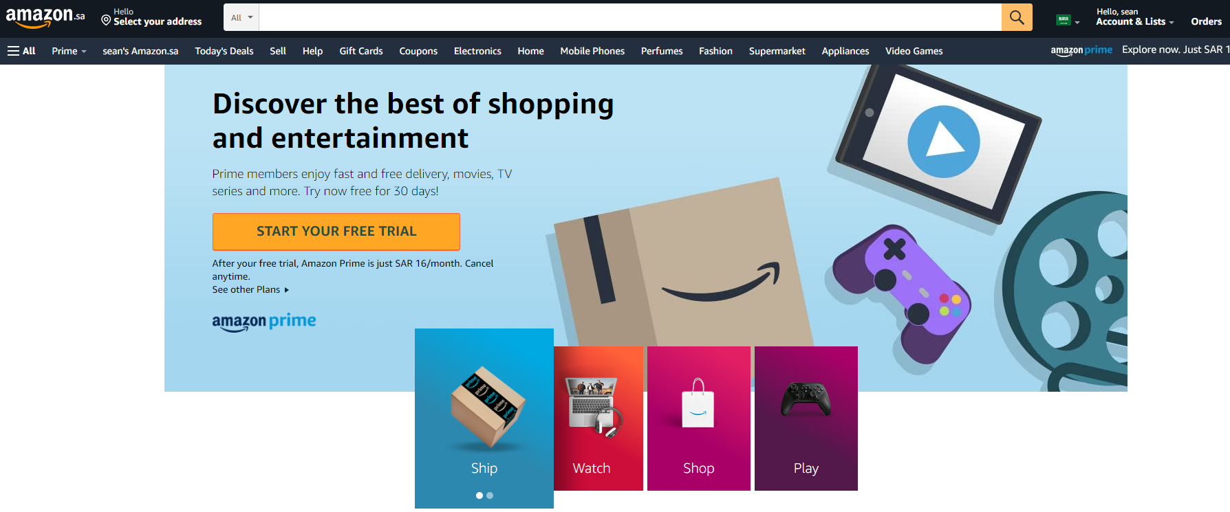 1611732685397370.png 亞馬遜Prime在沙特站上線