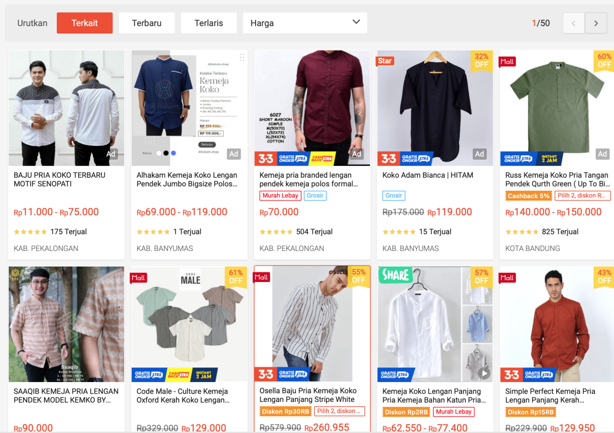 2023年印尼齋月服裝流行趨勢